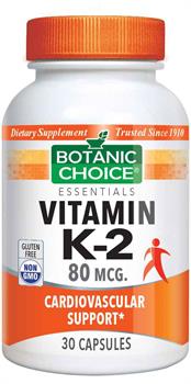 Vitamin K2 80 mcg.